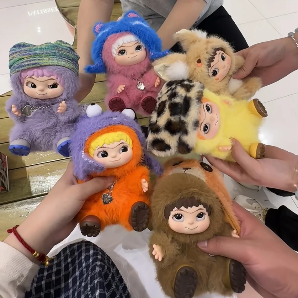 Nieuwe Leuke Wakuku Fuzzy Trend Fun Party Serie Blind Box Pop Tas Hanger Decoratie Ornament Mystery Box Leuke Verjaardag Speelgoed Geschenken