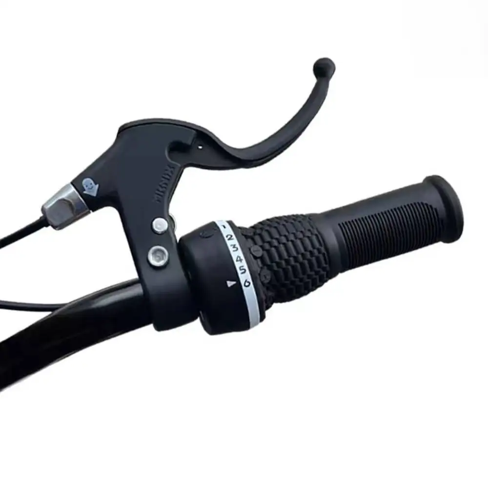 MicroSHIFT M25 Twist Shifter 3x5/6/7/8-Gang 18/21/24-Gang Fahrrad-Gangschaltung MTB Mountainbike Faltrad Schalthebel – Detail 2