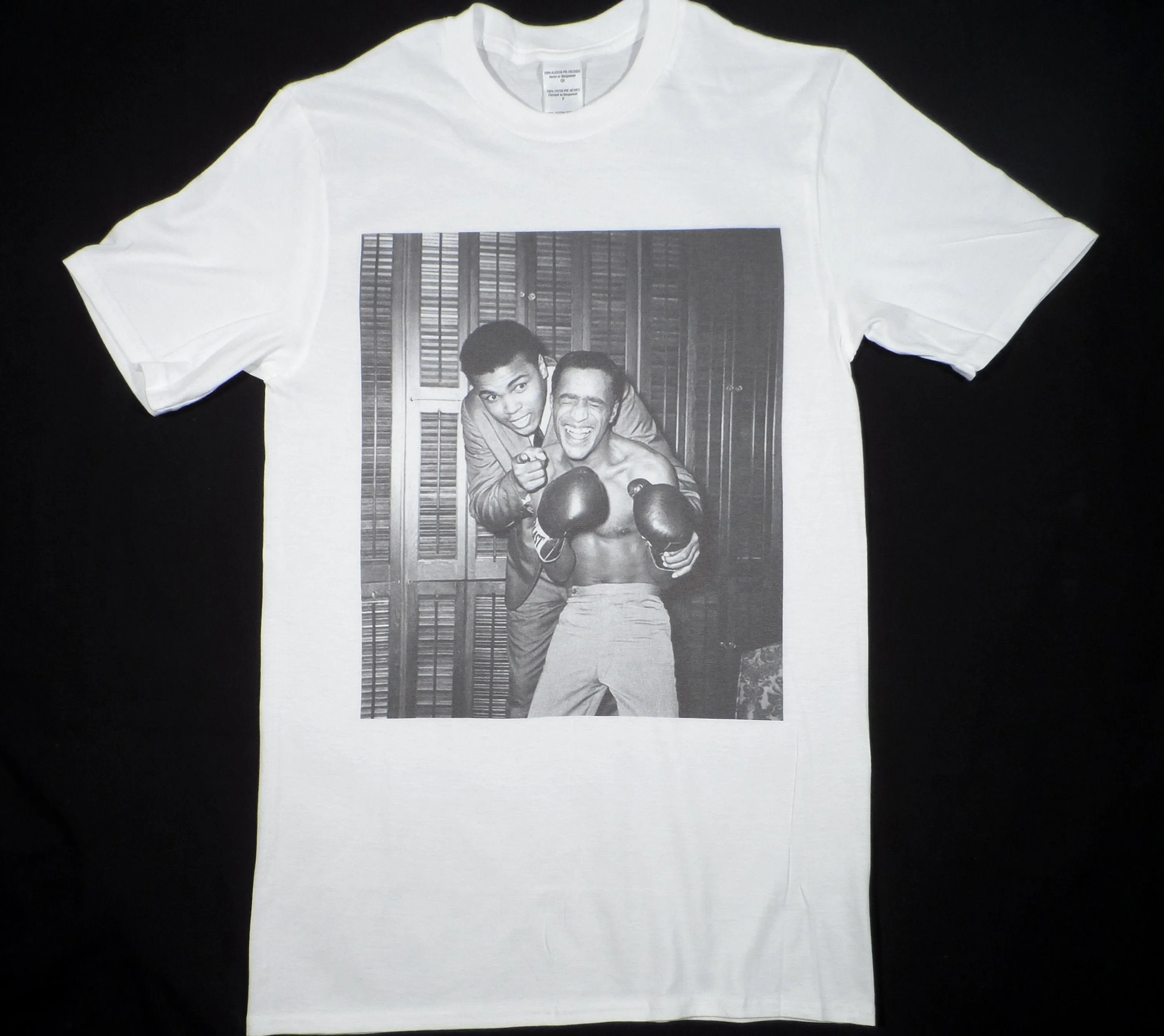 Muhammed Ali Sammy Davis Jr White T shirt sizes available S 3XL