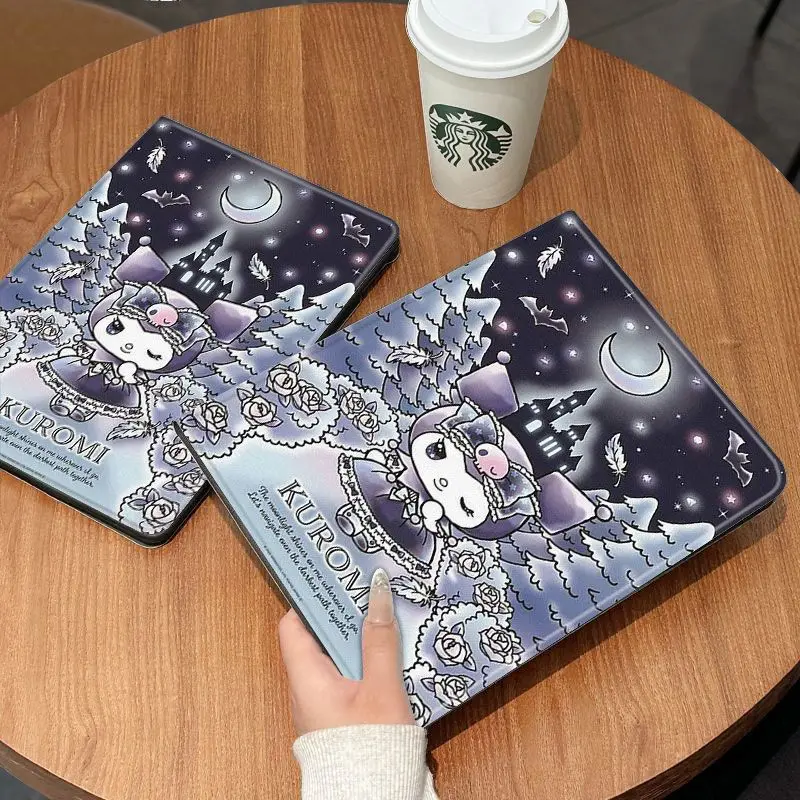 

New Cartoon Kuromi Tablet Case For Xiaomi 8 8Pro 7 Ultra 14 Inch 7SPro 6 6Pro Redmi K Pad Pro 12.1 SE Anti-Drop Protective Case