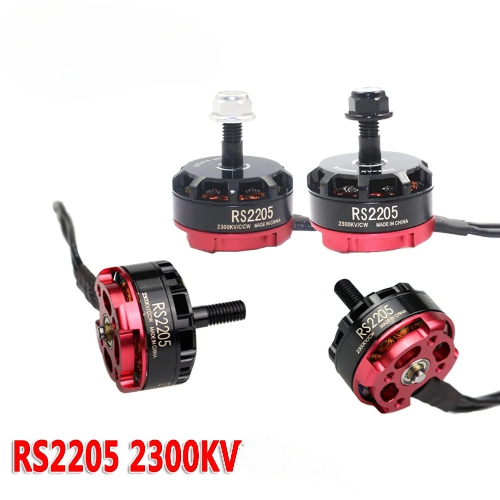 Brushless Motor RS2205 2300KV CW/CCW aircraft model four axis 5-inch for 2-6s 20A/30A/40A FPV Racing Quadcopter ESC Drone