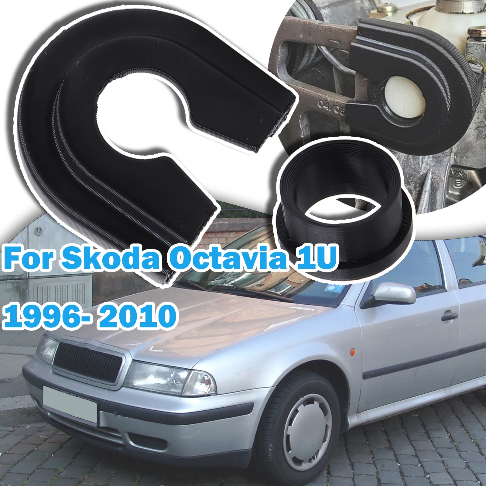 Ulepszona twarda plastikowa tuleja skrzyni biegów do Skoda Octavia 1U Manual Trans First Zestaw naprawczy łożyska dźwigni zmiany biegów 1996-2010