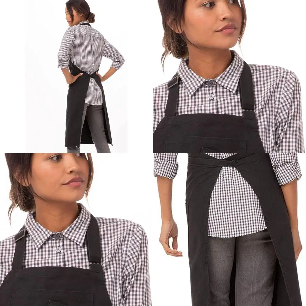 

Фартук нагрудник унисекс в стиле рокфорда шеф-повара