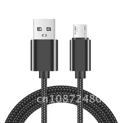 

27CM 1M 2M 3M Nylon Braided Micro USB Charger Charging Lead Data Long Phone Cable Charging Data Sync For Samsung Xiaomi Redmi