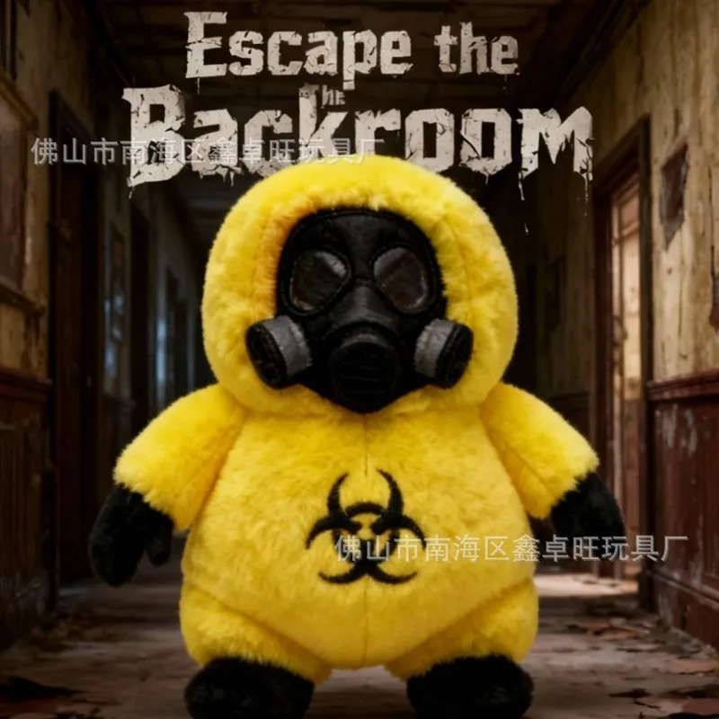 

New Liminal Space Escape Plush Toy, Backroom Horror Game Inspired Stuffed Doll, Cross-Border Gift for Fans