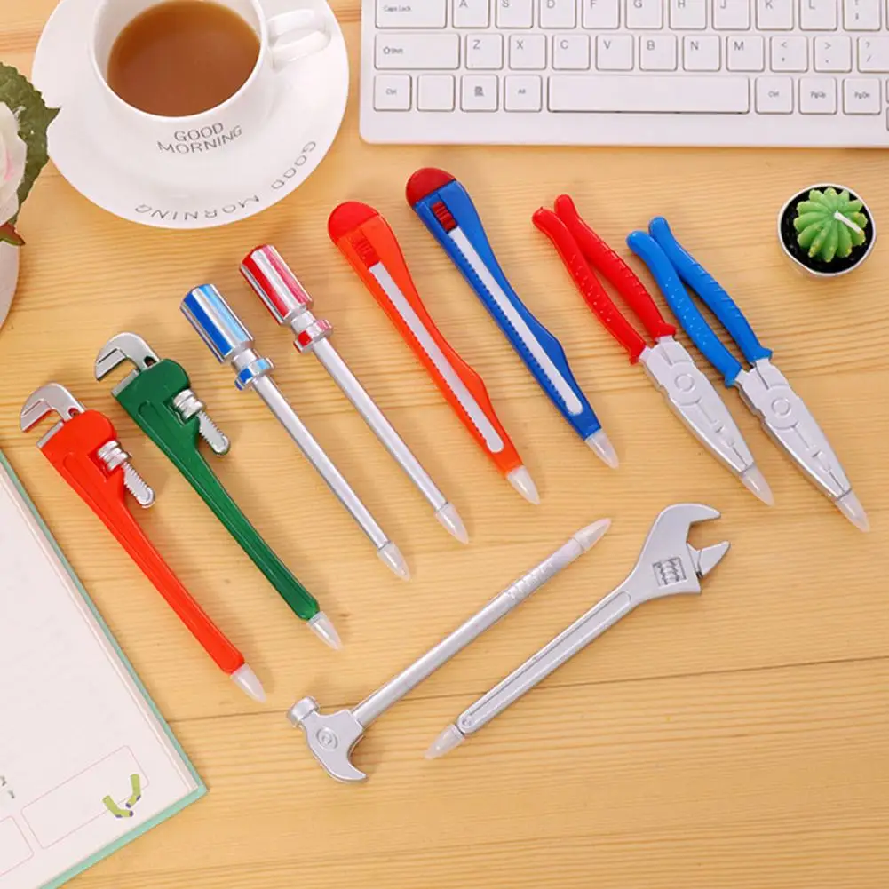 Ballpoint Pen Writing Fluently Ultra-Fine Point Creative Shape Utility Writing Pen Personality Tools Stationery Gift 볼펜