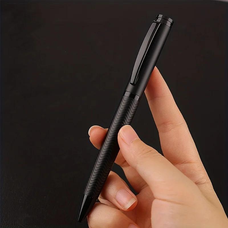 1 PC Professional Business Ballpoint Pen with Smooth Writing - Metal Body, and Business Style,Perfect Gift,Black Ink