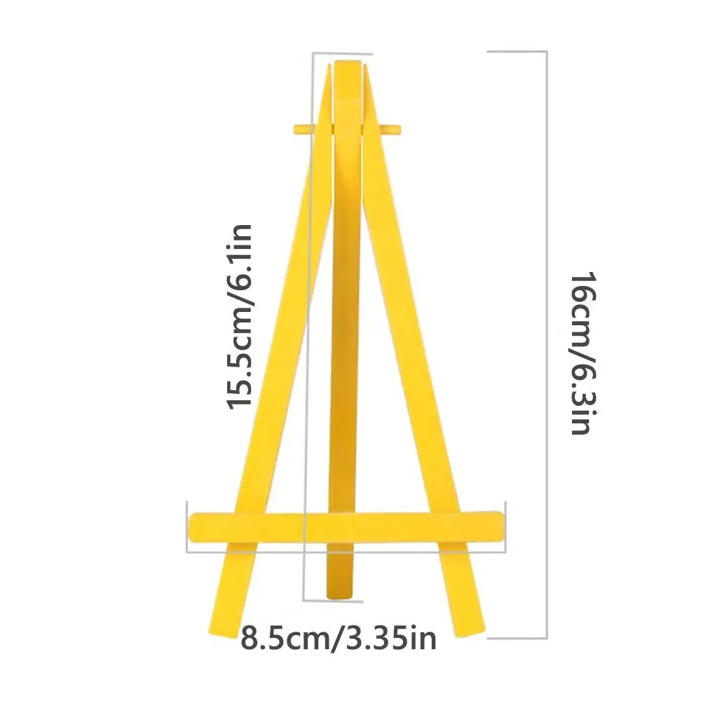 Multi-functional Plastic Triangle Easel Mini Adjustable Painting Display Stand Painting Holder Art Display