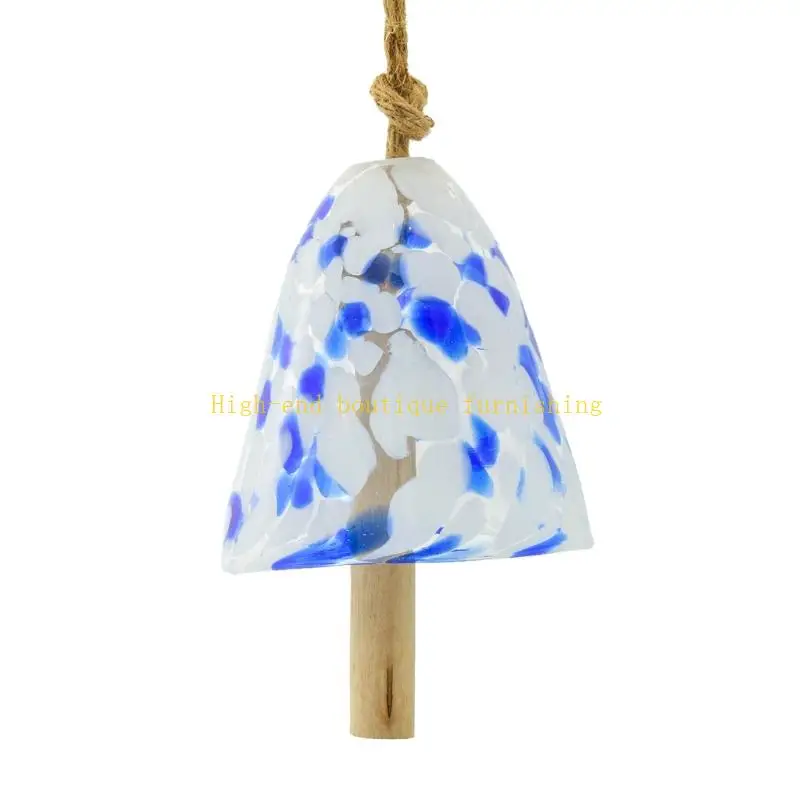 

L9NB Glass Wind Colorful Outdoor Accent Relaxing Tone Simple Hook Installation