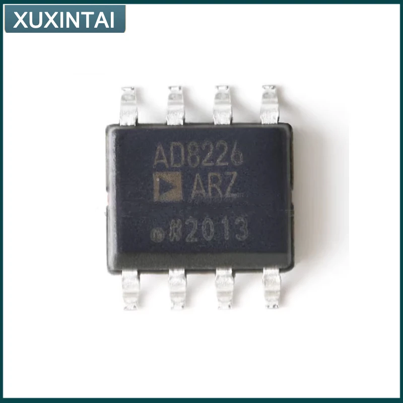 5Pcs/Lot  New Original  AD8226ARZ-R7 AD8226ARZ SOIC-8  Instrumentation Amplifier 1 Circuit Rail-to-Rail