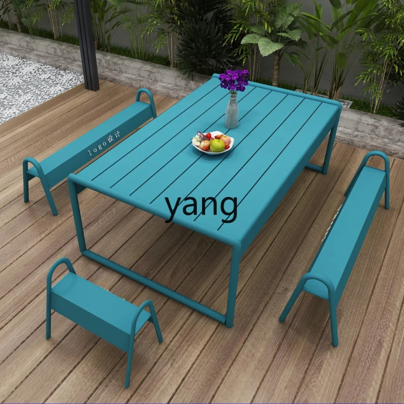 

LTT outdoor table and chair combination villa courtyard terrace garden milk tea coffee shop