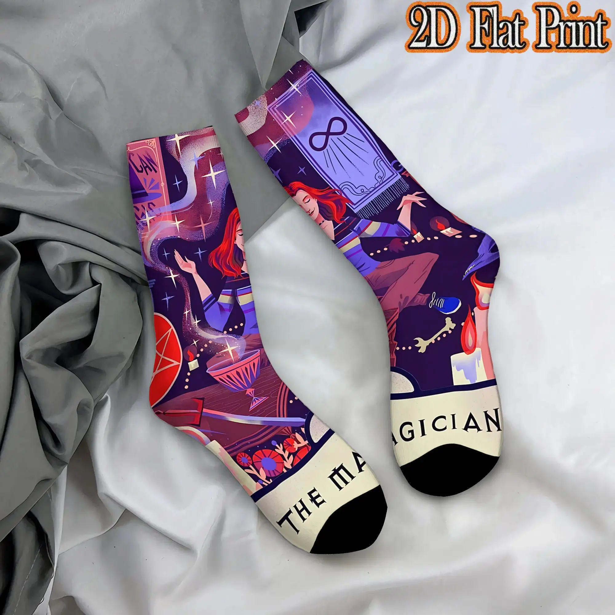 Vampire Slayer Buffy Trendy Men's  Mid-calf Winter Socks Unisex Breathable Crew Sock Cycling Socks