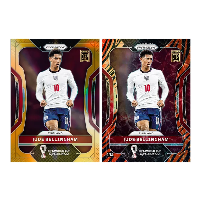 بانيني فيفا كأس العالم لكرة القدم سلسلة لتقوم بها بنفسك محلية الصنع نيمار جوبي بيلنهام توقيع مجموعة بطاقات اللعب هدية #6