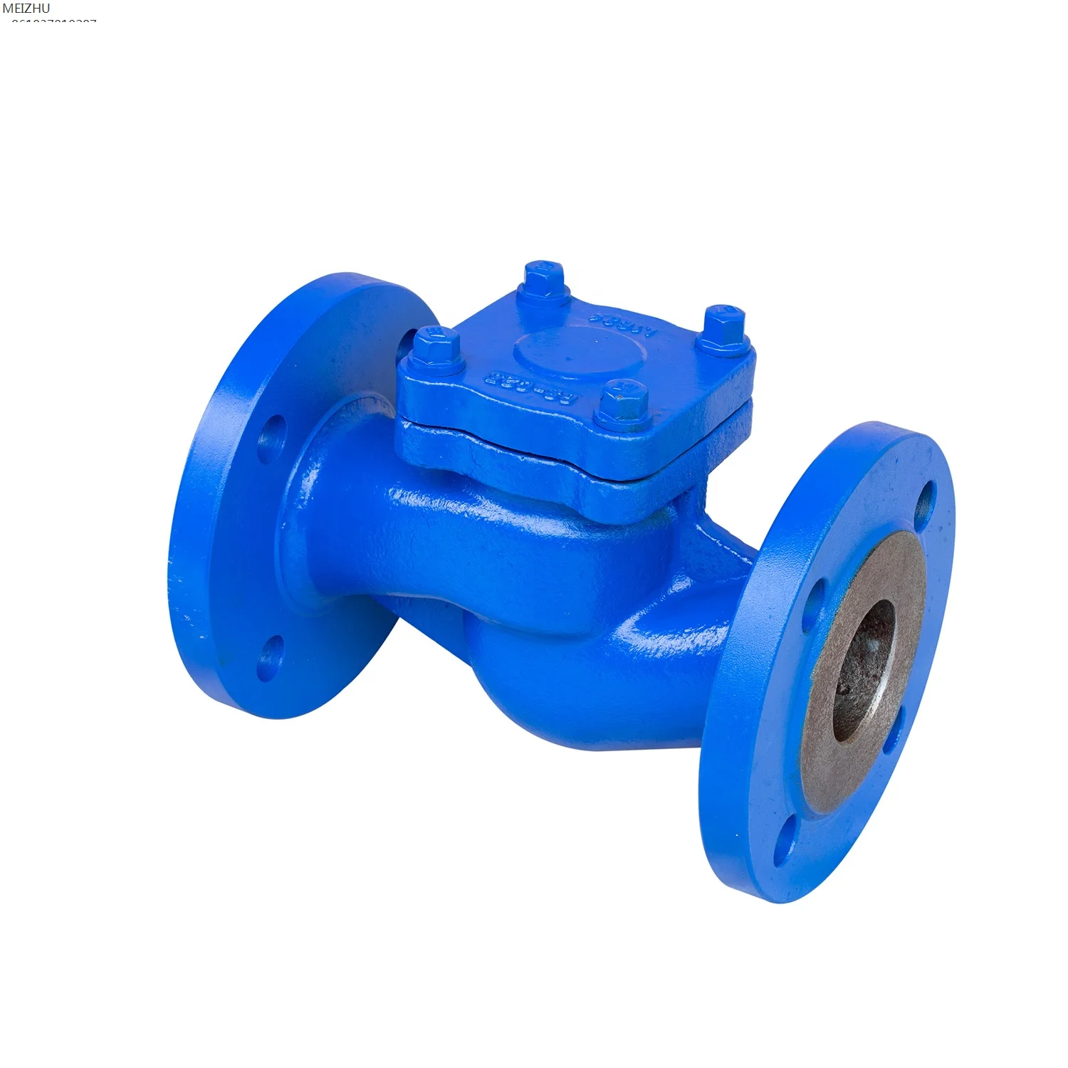 Flanged DIN DN15 PN16 Spring Loaded Cast WCB Piston Globe Check Valve smart water valve valve echappement hydraulik