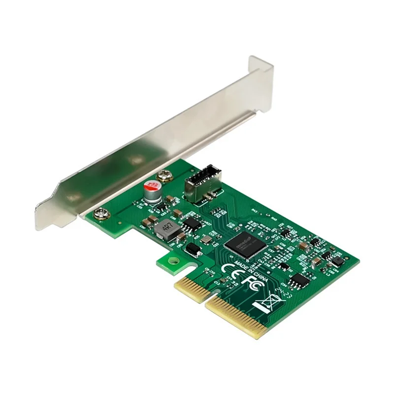 

New!!PCI-E X4 To USB 3.2 20Gbps Type-E Expansion Card Network Adapter Card ASM3242 Chip For Win 7/Win 8/Win 10/Linux