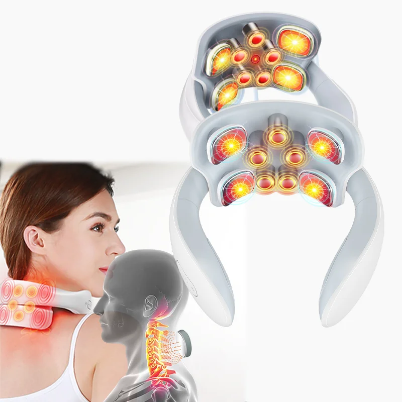 Masajeador Cervical inteligente, instrumento eléctrico portátil para masaje de hombros y cuello, dispositivo para el cuidado de la salud en el hogar