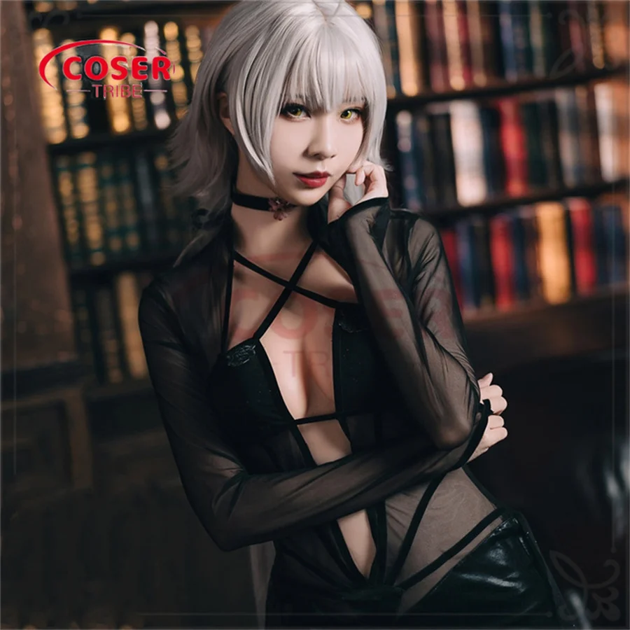 COSER TRIBE Anime Game Fate Alte Imperial Sister Halloween Carnival Role CosPlay Costume Complete Set