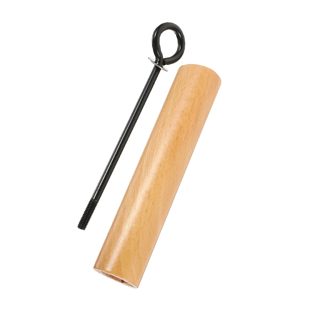 

1pcs Anti Scalding Wooden Handle Pan Grip Replaceable Kitchen Pot Handle Ergonomic Design Protect Hands Heat Damage Easy Clean