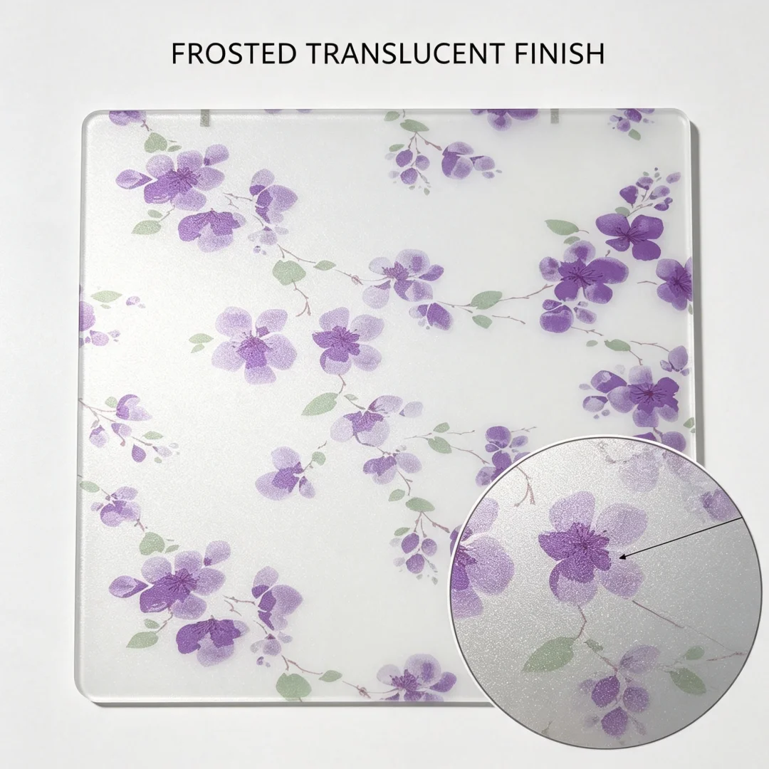 Self Adhesive Floral Pattern Window Film, Frosted Privacy Glass Sticker, Anti‑UV Decorative Window Decal for Home Decoration