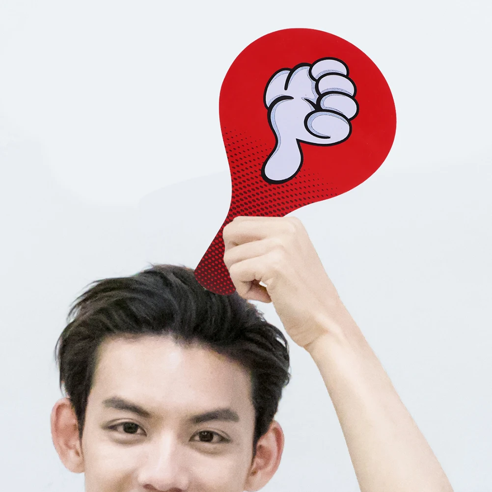 

3pcs Thumbs Up Thumbs Down Paddles For Classroom Engagement Student Response Tools Bright Colors Large Fonts Pvc