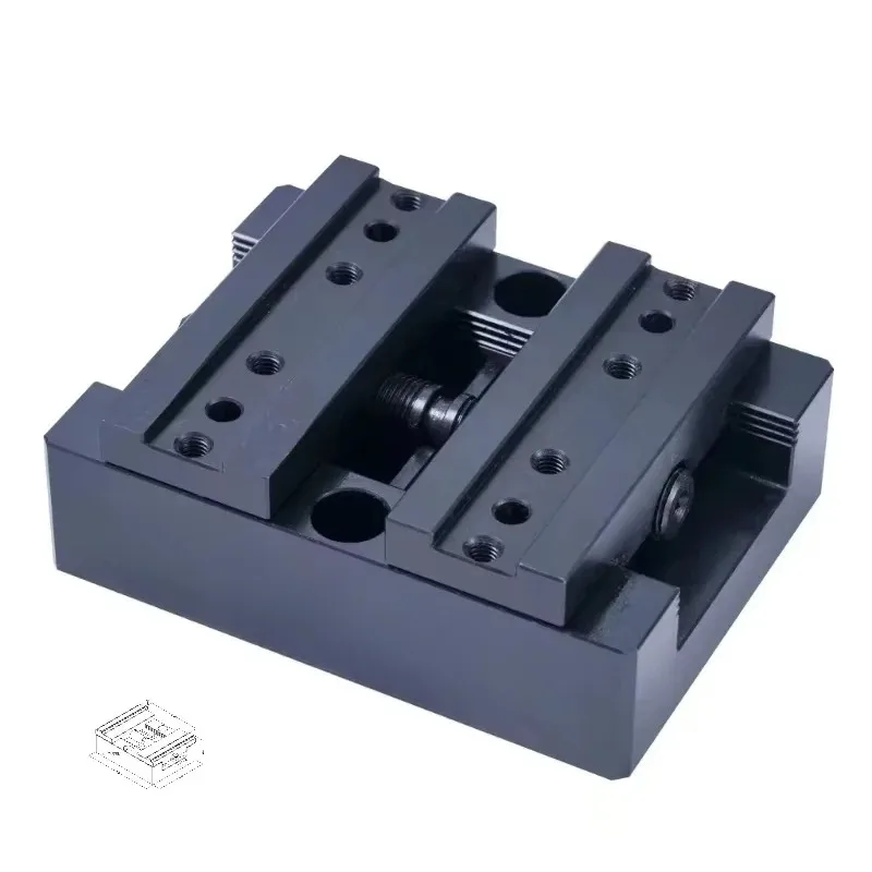 Precision workpiece width 100mm steel self-centering numerical control vice