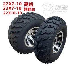 Beach car kart 22X7-10 23X7-10 22X10-10 inch vacuum off-road thickened tires with wheels