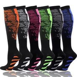 New Compression Socks Outdoor Men Women Running Sports Socks Graduated Crossfit Training Running Recovery Cycling Travel Socks