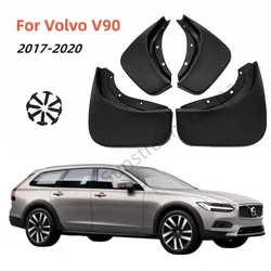 4pcs Mudguards for Volvo V90 2017 2018 2019 2020 Fender Mud Flap Guard Splash Car Auto Styline Front Rear