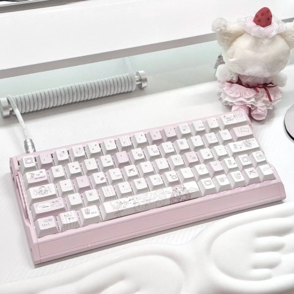 Hallucinogen Theme Keycaps Set Custom Cherry Profile PBT Sublimation 132pcs 141pcs 26pcs Cross Stem Switches for Gaming Keyboard