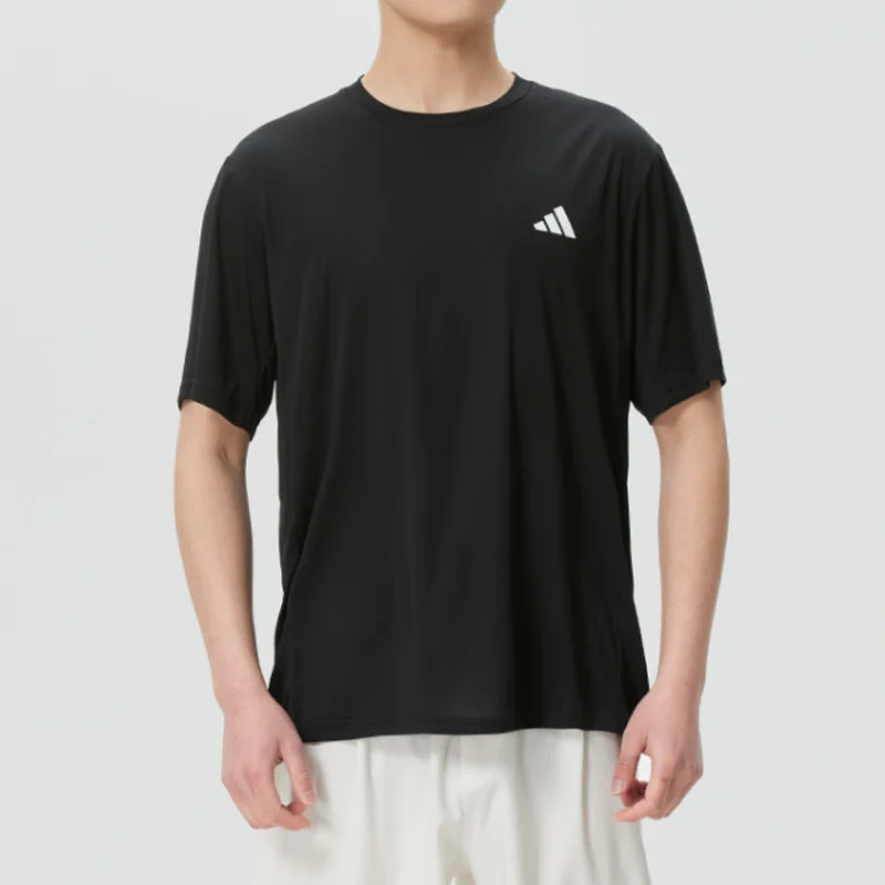 Adidas 2026 Spring Men's Casual Sports Training Fitness Short Sleeve T-Shirt KU8712