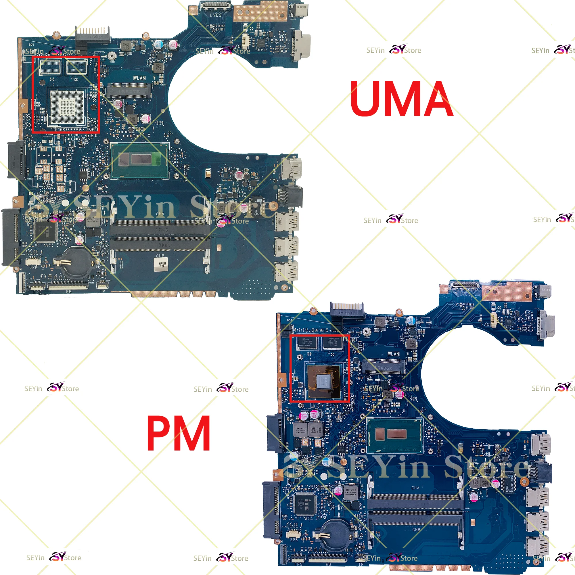 P452LJ Mainboard For Asus P452 P452L P452LA Laptop Motherboard W/I3-5005U I5-5200U I7-5500U GT920M/2G UMA