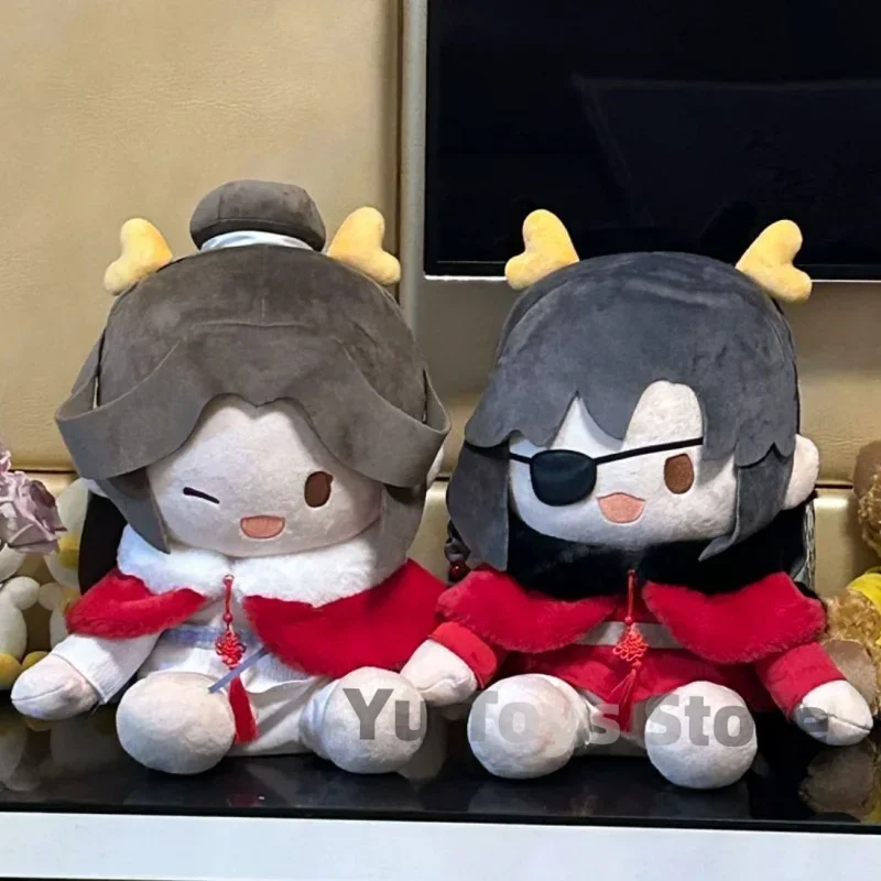 

2024 40cm Game Heavenly Officials Blessing Tian Guan Ci Fu Xie Lian Hua Cheng Plush Anime Cosplay Figure Birthday Surprise Gift