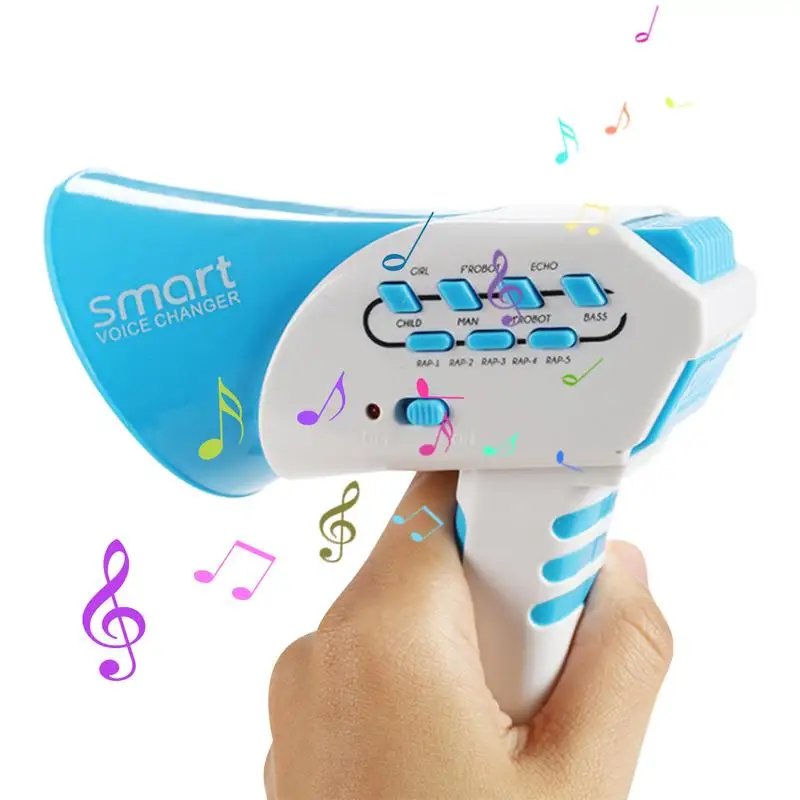 Funny Multi Voice Changer Amplifier Toy 7 Different Voices Fun Puzzle Toy Speaker Kids Gift Educational Toys For Children