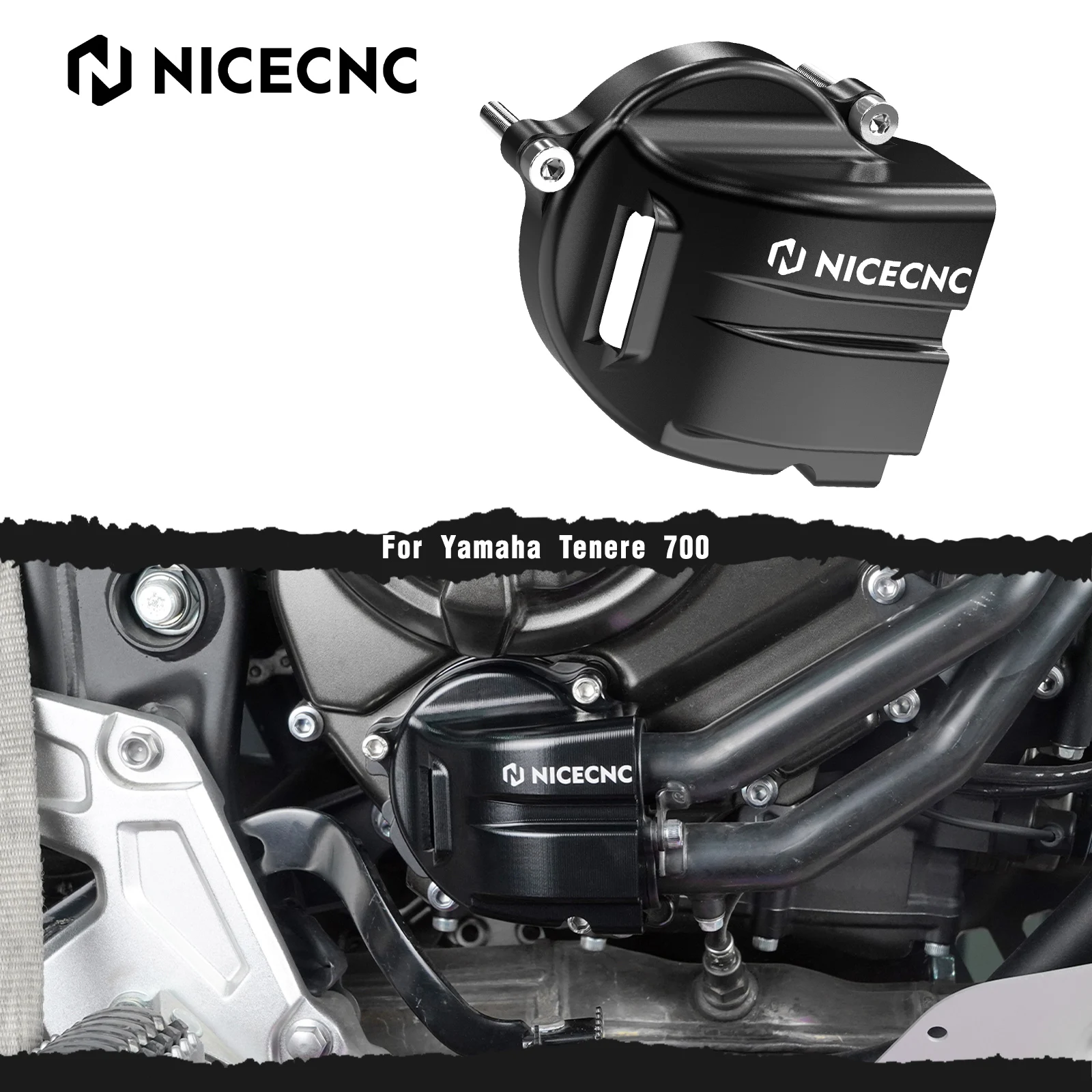 

NICECNC Water Pump Guard Cover For Yamaha Tenere 700 / XTZ 700 2019-2024 700 Rally Edition 2020-2024 XSR700 2018-2023 MT-07 2018