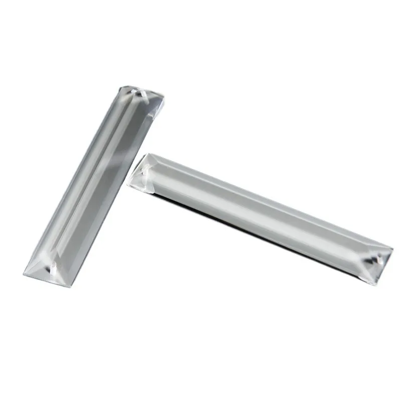 Crystal Triangle Strip Lighting Pendant, Bead Curtain, Glass Strip, Loose Beads, Crystal Lighting Accessories, Wedding Materials