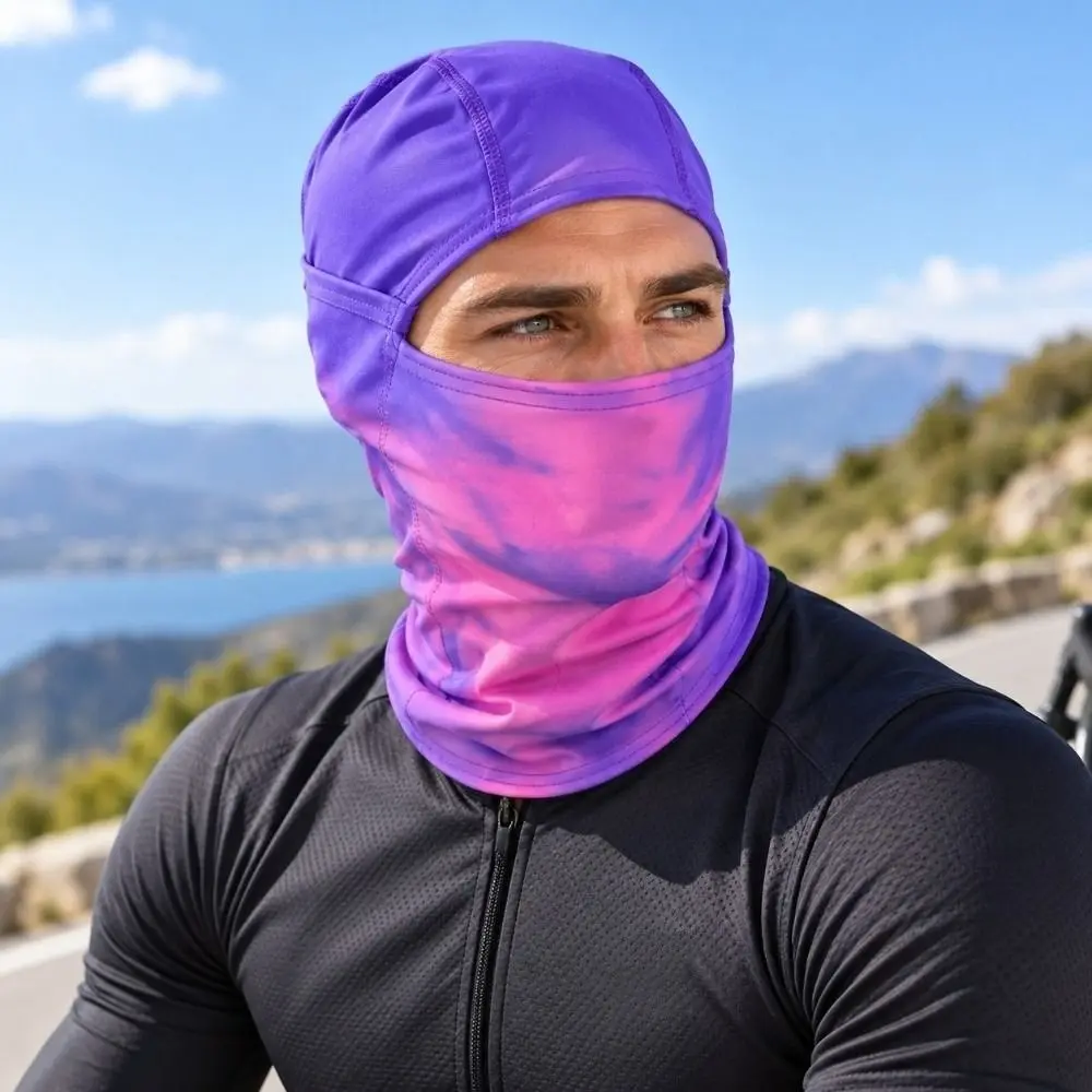 Heat Reactive Winter Balaclava Mask Breathable Full Cover Color Changing Headwear Windproof Soft Lining Cycling Face Shield