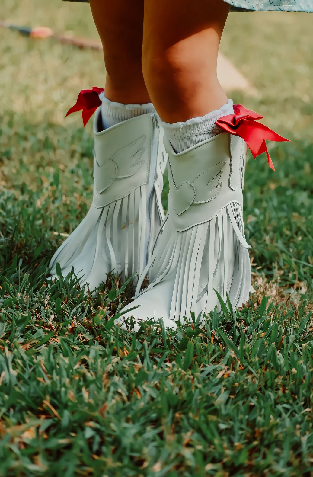 Bota de vaqueiro versátil com borla para crianças, salto alto, legal, moda, bebê, menina, crianças, venda quente