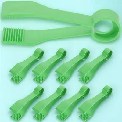 Pincettes en plastique pour attraper des insectes, 10 pièces, pour enfants d'âge préscolaire, motricité Fine, comptage, pince de collecte, aide pédagogique scolaire