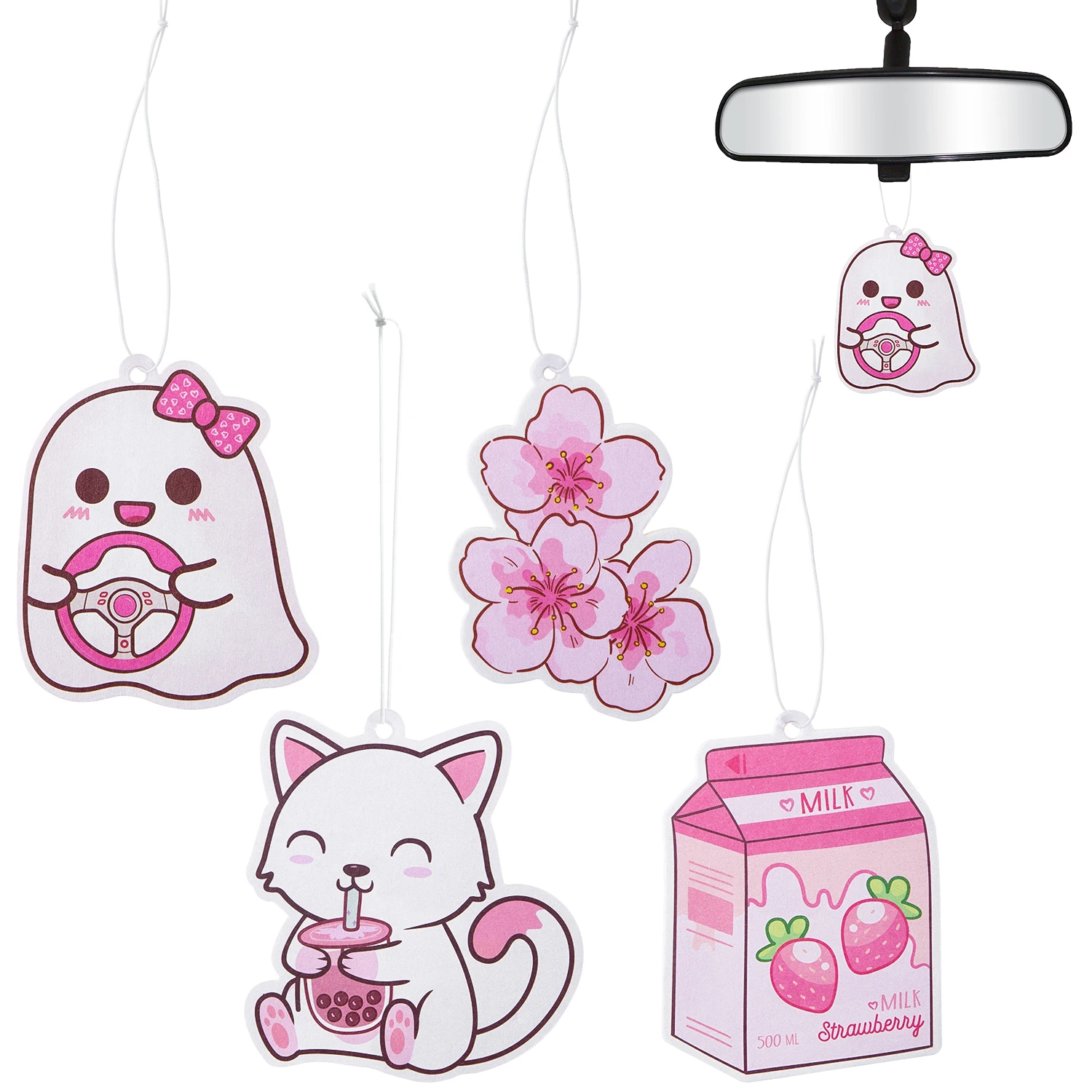 

cartoon cute anti-mold Perfume pendant furniture car durable light scent car odor removal counter furniture general paper