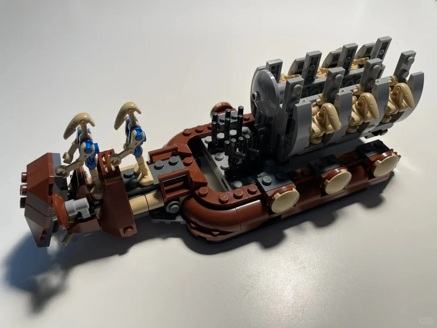 

Космическая война, модель самолета MOC, кирпичная диорама, игрушка для взрослых и детей, набор строительных блоков, торговля Альянс, переноска войск