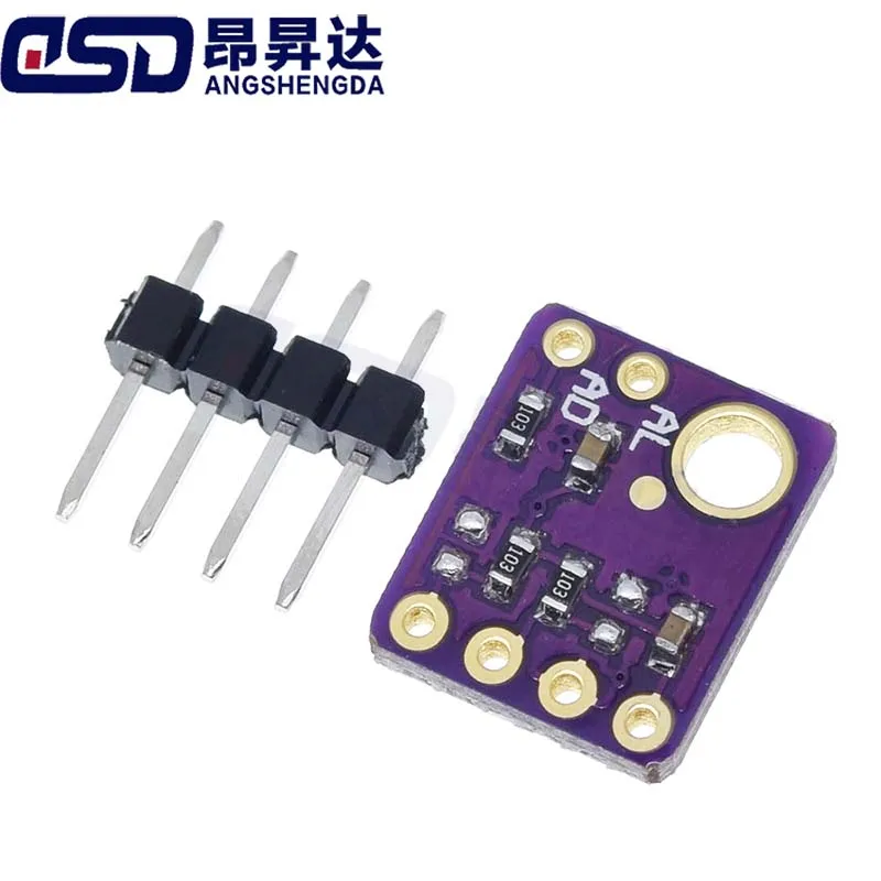 Modul Sensor Kelembaban SHT31-D SHT31 Temperatur IIC I2C Breakout Cuaca 3V 5V Untuk Arduino