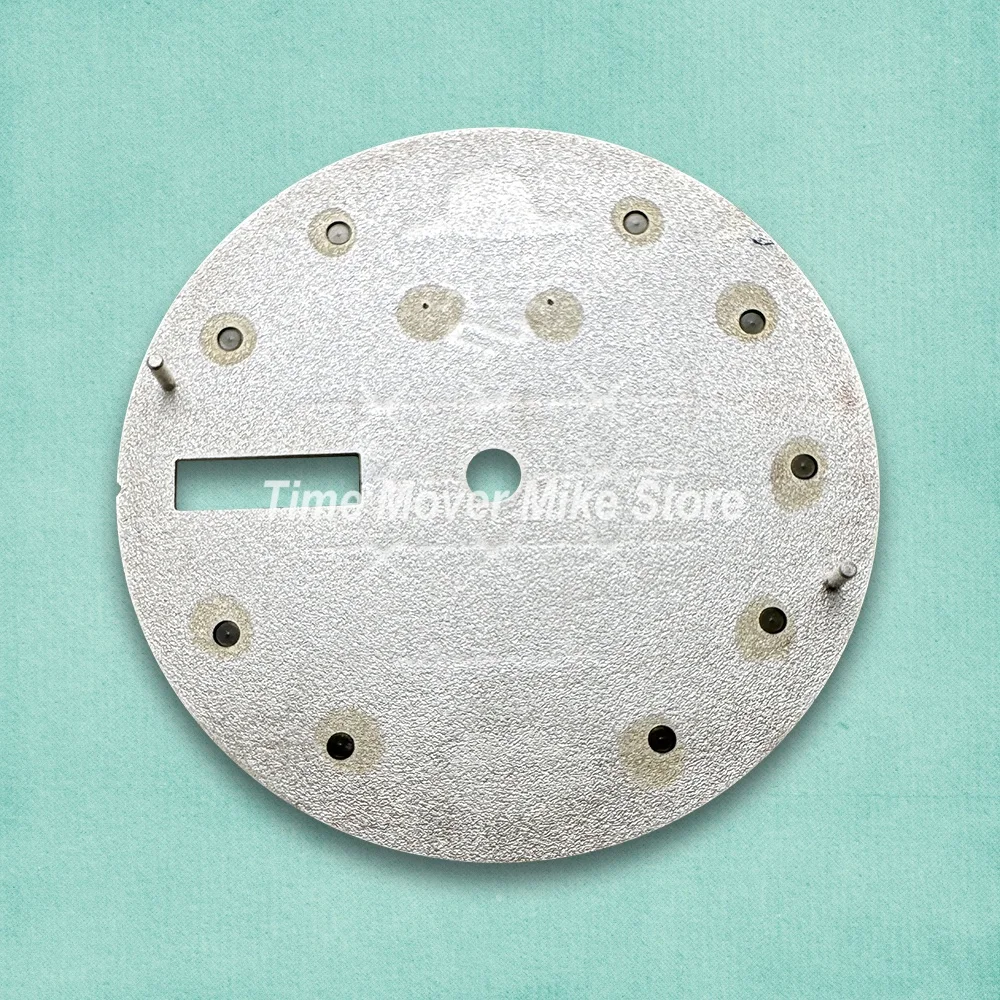 28.6mm S5 Logo Straw Hat Cartoon Dial Fit NH36 Movement No Luminous High-Quality Dual Calendar Watch Modification Accessories