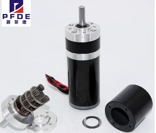 Bringsmart Geluidsarm 0.5-47kg.cm Hoog Koppel 32-31ZY Borstel Planetaire Reductivotor 12v 24v DC Motor Reductor Automatiserings