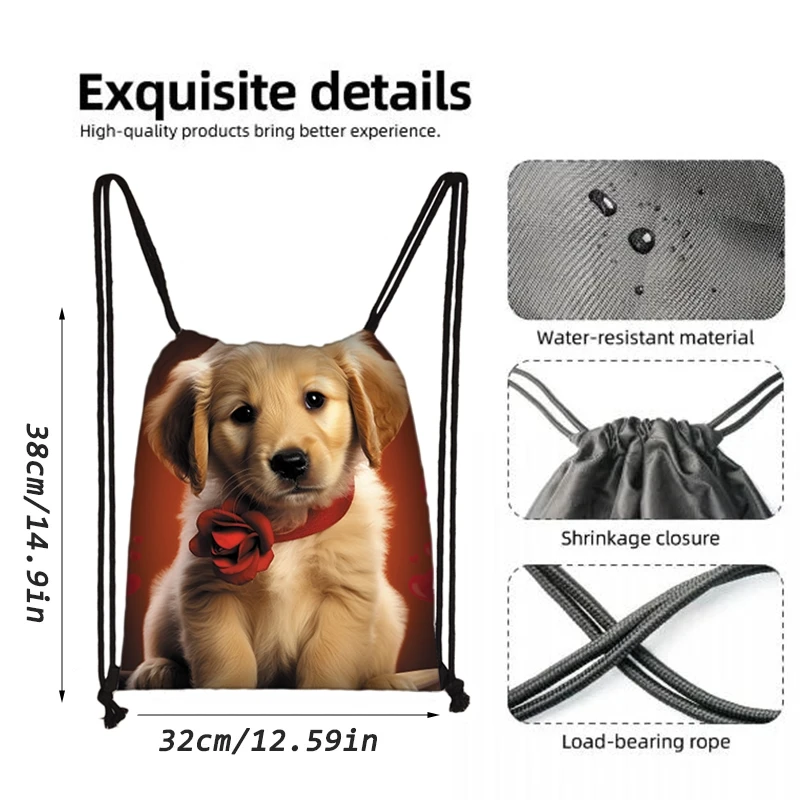 Child Printed Drawstring for Shopping Bag Men Hot Game Design-F-FortniteS Women Football Sports Gym Storage Yoga Backpack view 3