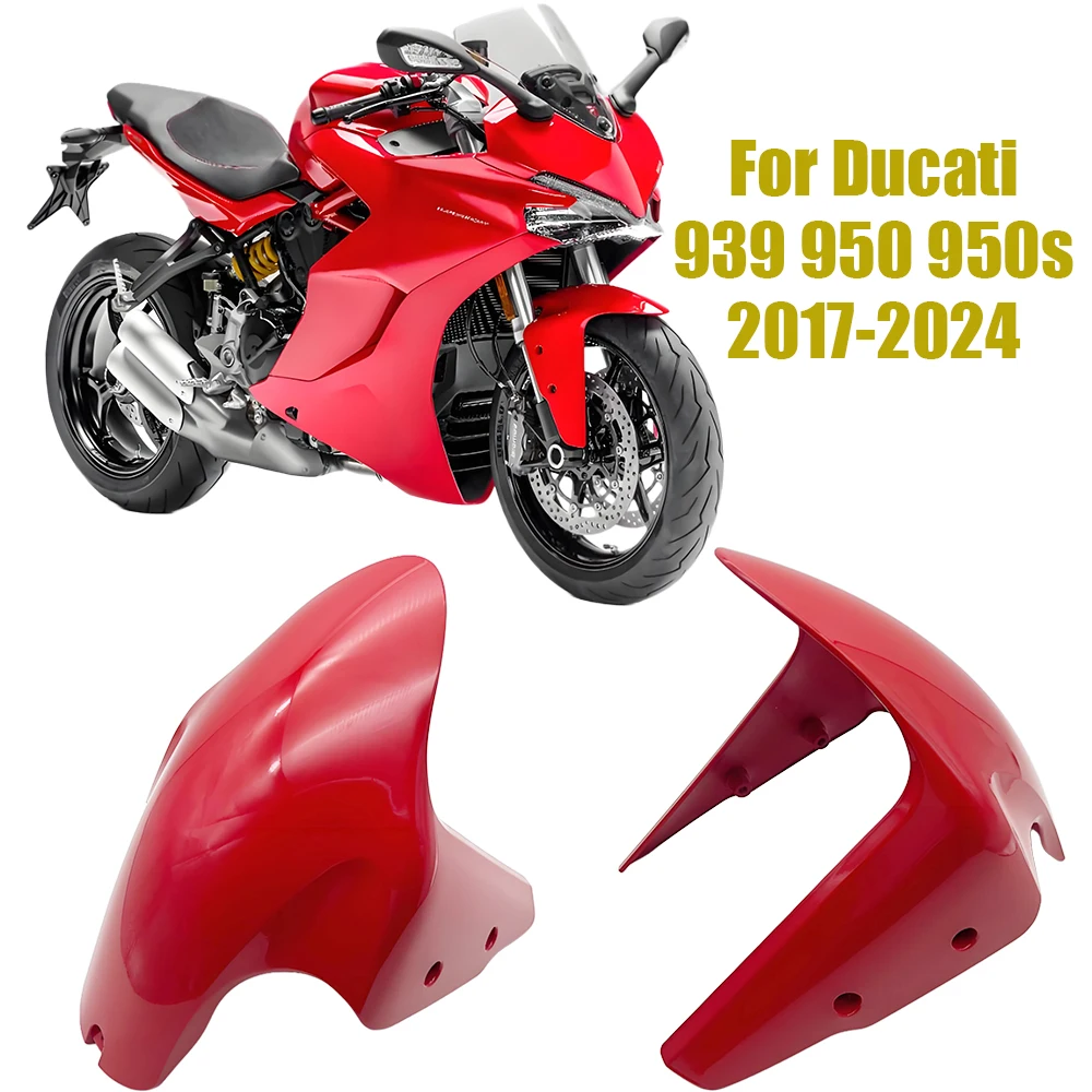 

Motorcycle ABS injection molded parts for Ducati 939 950 950s 2017-2024 Fender Fairing Splash Mudguard Wings Parts