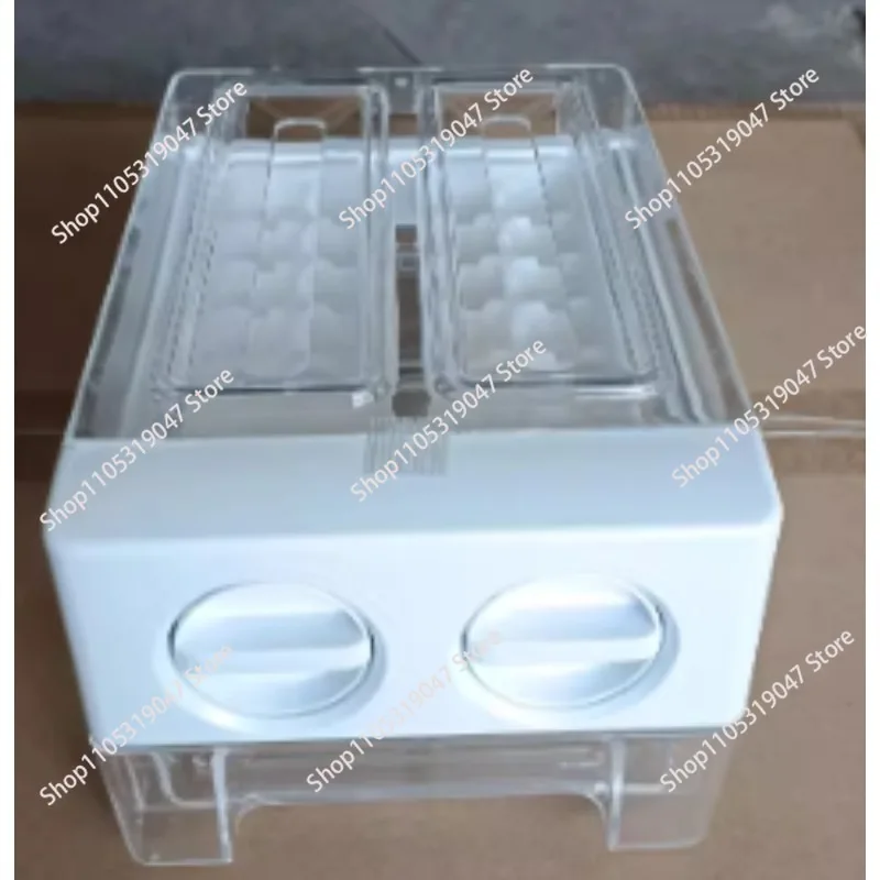 1 Stück Abnehmbarer Eiswürfelbehälter für Kühlschrank, Kleine Eiswürfelform, Gefrierschrank-Eiswürfelhalter, Kühlschrank-Eiswürfelform