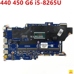 Placa base para portátil HP ProBook 440 450 G6, con i5-8265U, L44883-601, DAX8JMB16E0, DDR4 MB, 100% probado, OK