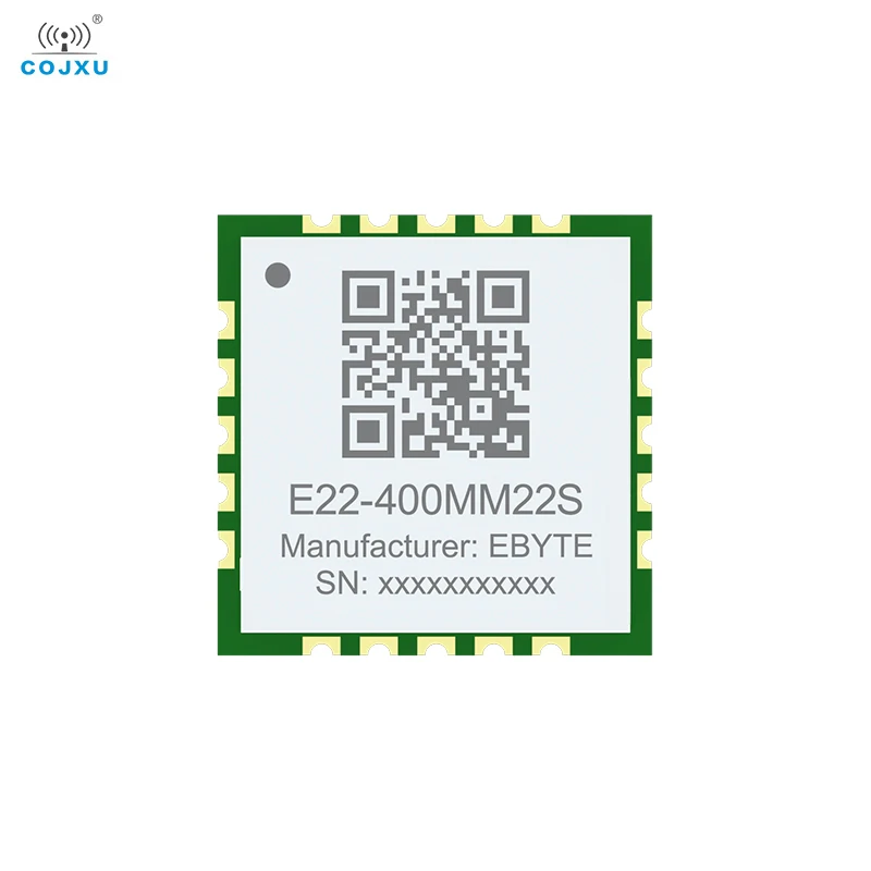 SX1268 moduł LoRa 433MHz E22-400MM22S IPEX/stempel otwór ultra-mały rozmiar 21.5dBm 7KM SMD moduł nadawczo-odbiorczy RF COJXU