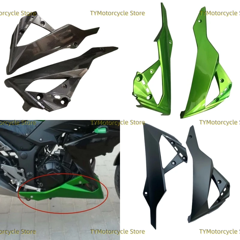 

Motorcycle Lower Side Cowl Cover Fairing Panel Fit For Kawasaki Z300 Z250 2013 2014 2015 2016 2017 2018