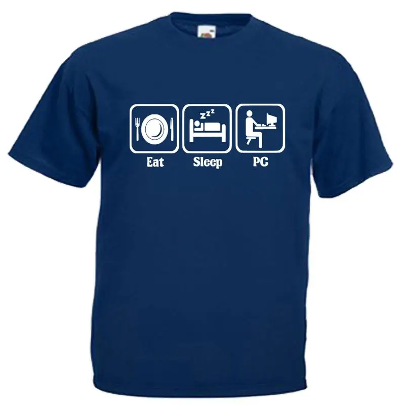 تي شيرت رجالي فني الكمبيوتر الشخصي 12 لونًا مقاس S 3XL